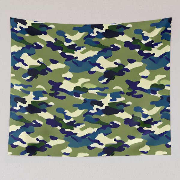 Item preview, Multi Green Camouflage Pattern designed and sold by Evolvity.