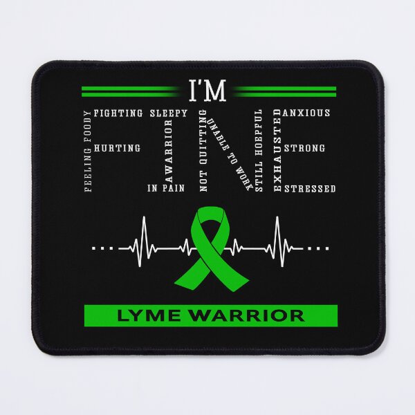 Item preview, I'm Fine Lyme Warrior Support Lyme Awareness Gifts designed and sold by rechardtee.