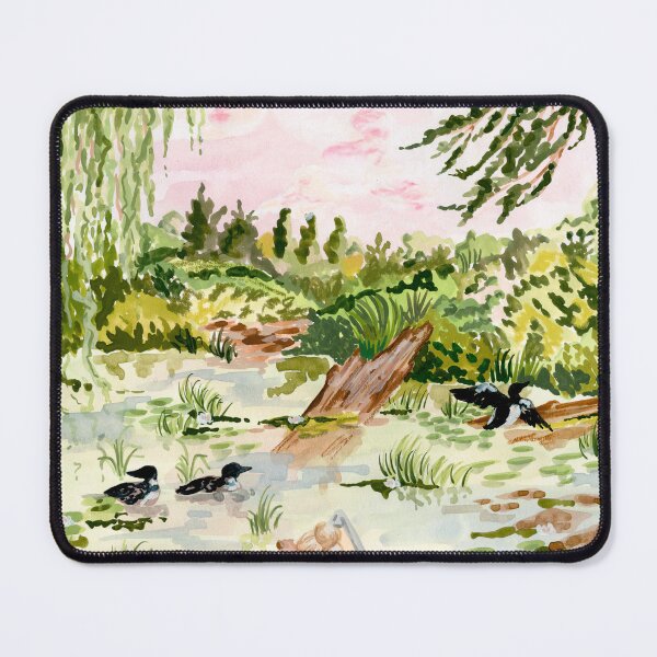 Item preview, Canoeing on the Pond designed and sold by Sabina Fenn.