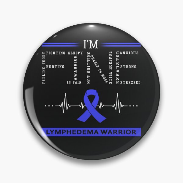 Item preview, I'm Fine Lymphedema Warrior Support Lymphedema Awareness Gifts designed and sold by rechardtee.