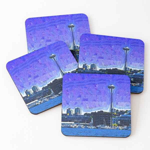 Item preview, The Space Needle From Lake Union designed and sold by KirtTisdale.
