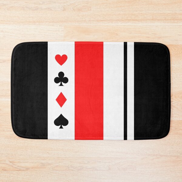 Item preview, Red and White Striped Poker Graphic designed and sold by podguy.