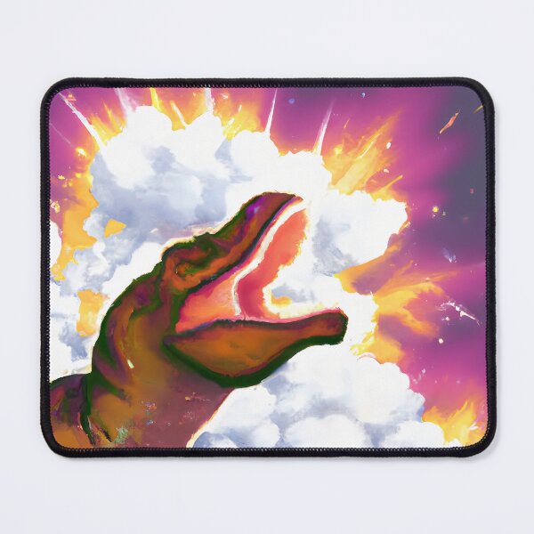 Item preview, Space Dinosaur Number Three designed and sold by priddypaintings.