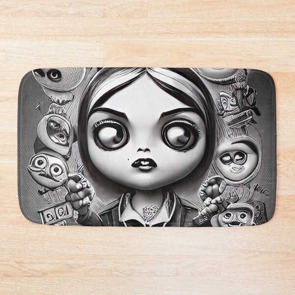 Item preview, Confused Girl Bumpkin - Cute Caricature Character Design designed and sold by Miraje.