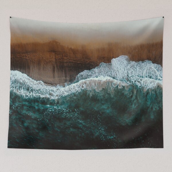Item preview, Sea Waves on shores - Ocean Poster designed and sold by DRK7DSGN.
