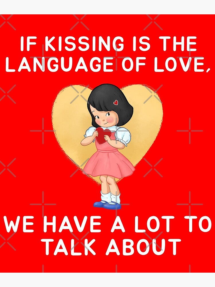 Discover Kissing Fan Premium Matte Vertical Poster
