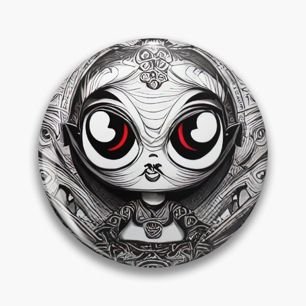 Item preview, Queen of the Dead Bumpkin - Cute Caricature Character Design designed and sold by Miraje.