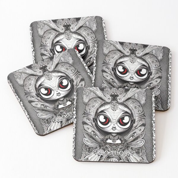 Item preview, Queen of the Dead Bumpkin - Cute Caricature Character Design designed and sold by Miraje.