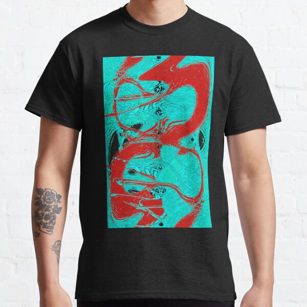 Item preview, Abstract design in Red and Blue by Adelaide Artist Avril Thomas designed and sold by AvrilThomasart.