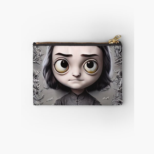 Item preview, Creepy Weird Girl Bumpkin - Cute Caricature Character Design designed and sold by Miraje.