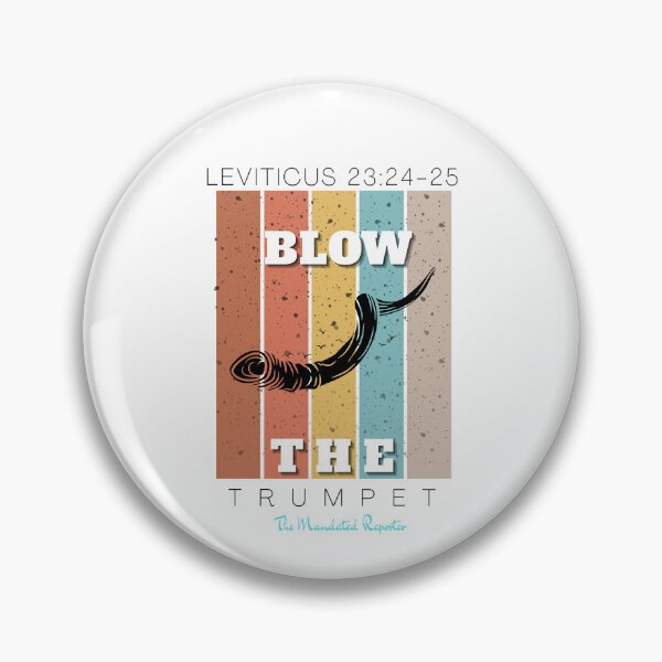 Item preview, Blow the Trumpet - Leviticus 23:24-25 - White designed and sold by TheReporter1.