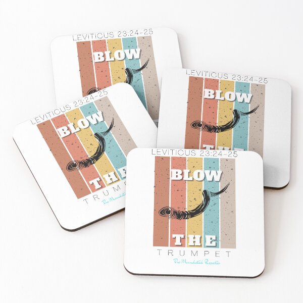 Item preview, Blow the Trumpet - Leviticus 23:24-25 - White designed and sold by TheReporter1.