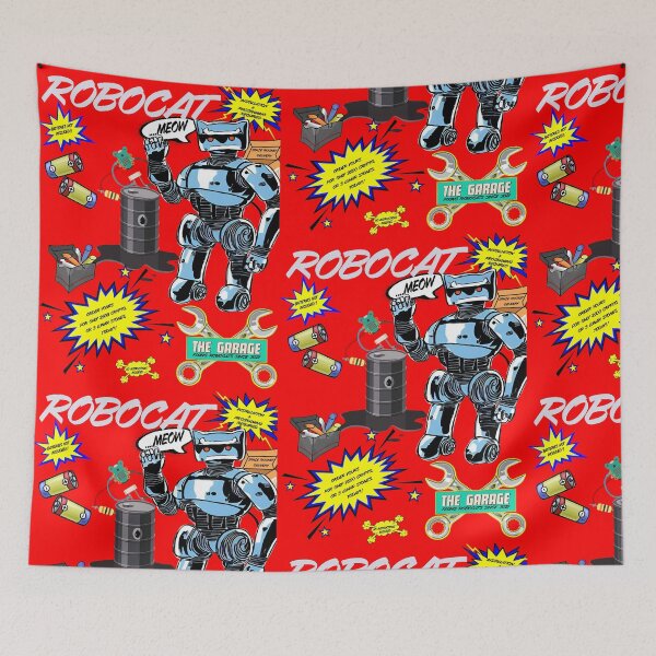 Item preview, RoboCat designed and sold by OutlandishStash.