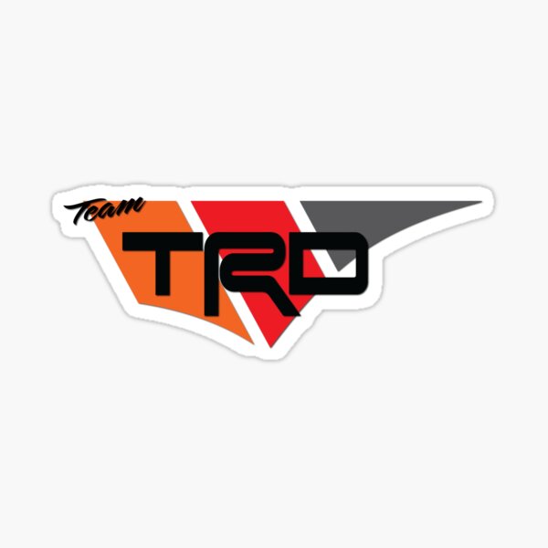 "Team TRD" Sticker for Sale by Jayiscool71 Redbubble