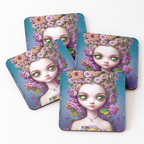 Item preview, Flower Princess Bumpkin - Cute Caricature Character Design designed and sold by Miraje.