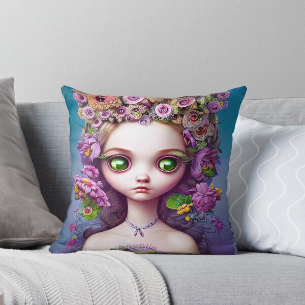 Item preview, Flower Princess Bumpkin - Cute Caricature Character Design designed and sold by Miraje.
