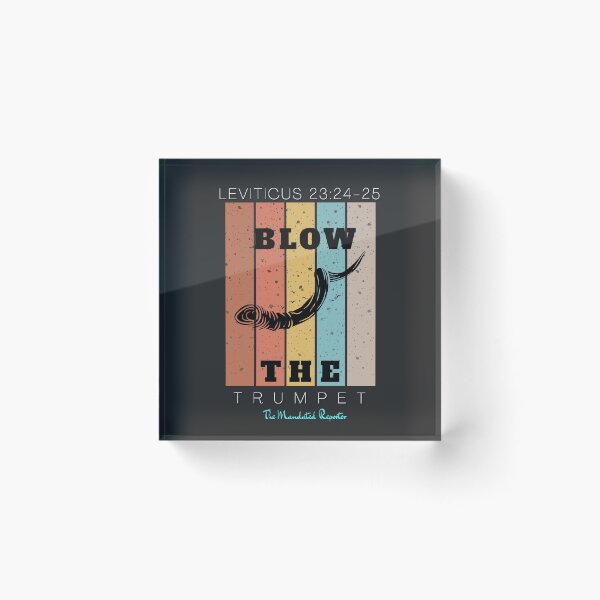 Item preview, Blow the Trumpet - Leviticus 23:24-25 - Coal designed and sold by TheReporter1.