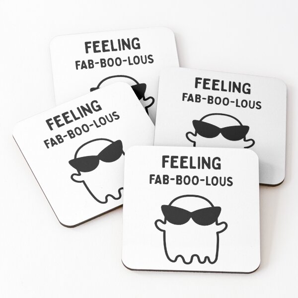 Item preview, Feeling Fab-BOO-Lous (Halloween/Fall) - Black designed and sold by SabbaticalSteve.