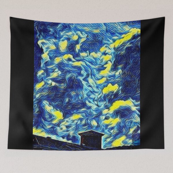 Item preview, Tower Under Stars designed and sold by amandaline.