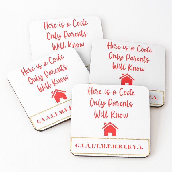 Item preview, Here Is A Code That Only Parents Will Know designed and sold by Marvett-World.