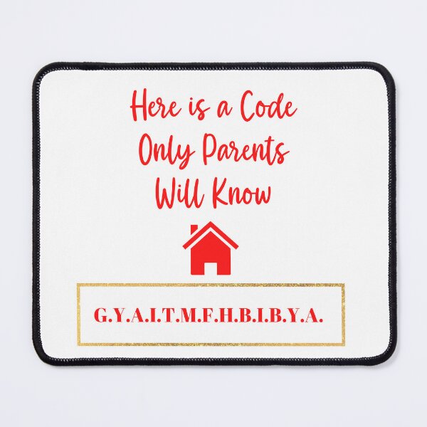 Item preview, Here Is A Code That Only Parents Will Know designed and sold by Marvett-World.