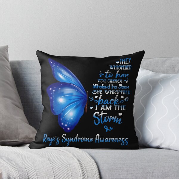 Item preview, She Whispered Back I Am The Storm Reye's Syndrome Awareness Butterfly designed and sold by frechettee.