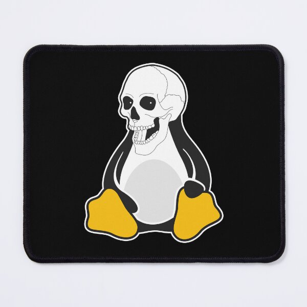 Item preview, Skull head Tux | Linux Penguin Halloween designed and sold by CodingStore ★★★★★.