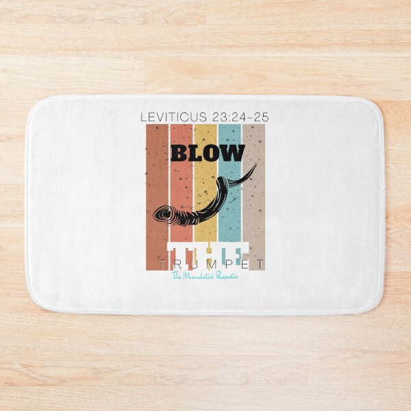 Item preview, Blow the Trumpet - Leviticus 23:24-25 - White Take 2 designed and sold by TheReporter1.