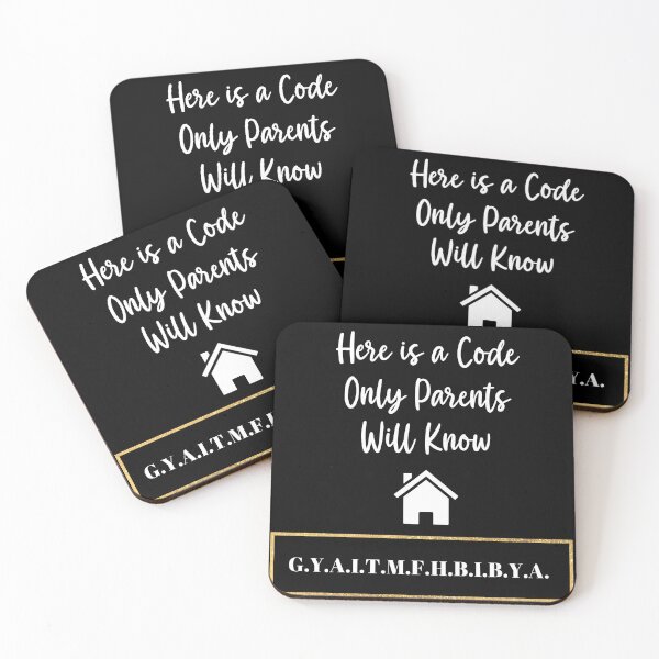 Item preview, Here Is A Code That Only Parents Will Know designed and sold by Marvett-World.