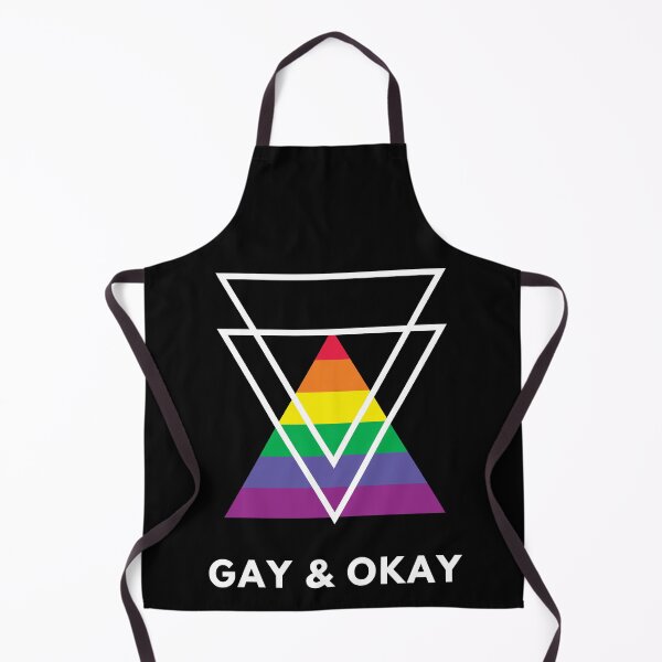 Item preview, Gay & Okay - Large | black designed and sold by abroadDesigns.