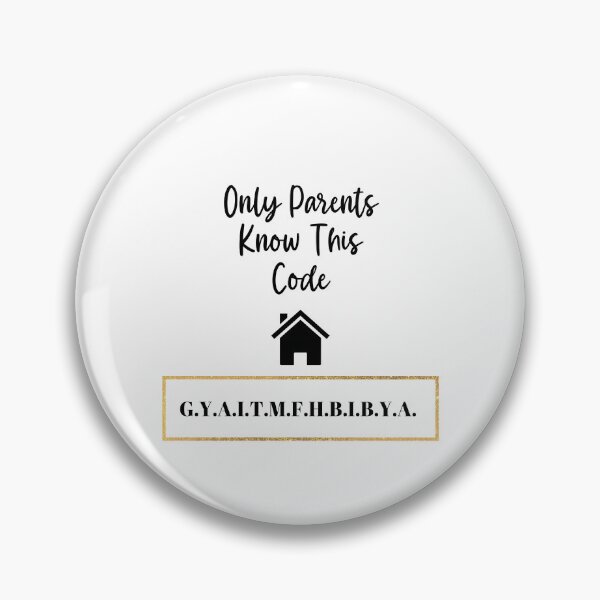 Item preview, Here Is A Code That Only Parents Will Know designed and sold by Marvett-World.