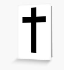 Christian Cross Greeting Card