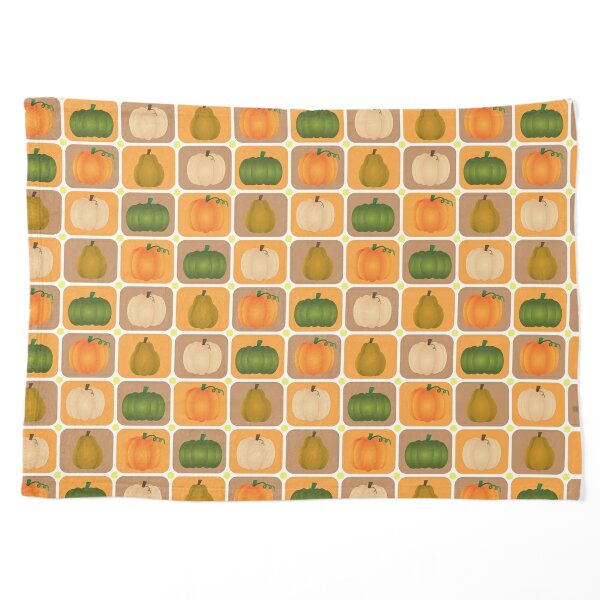pumpkins autumn square with white background Pet Blanket