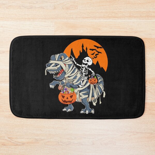 Item preview, Skeleton Riding Dinosaur Bones Halloween designed and sold by ROFIN.