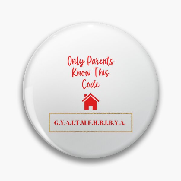 Item preview, Here Is A Code That Only Parents Will Know designed and sold by Marvett-World.