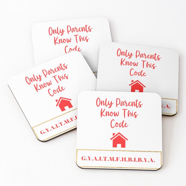 Item preview, Here Is A Code That Only Parents Will Know designed and sold by Marvett-World.