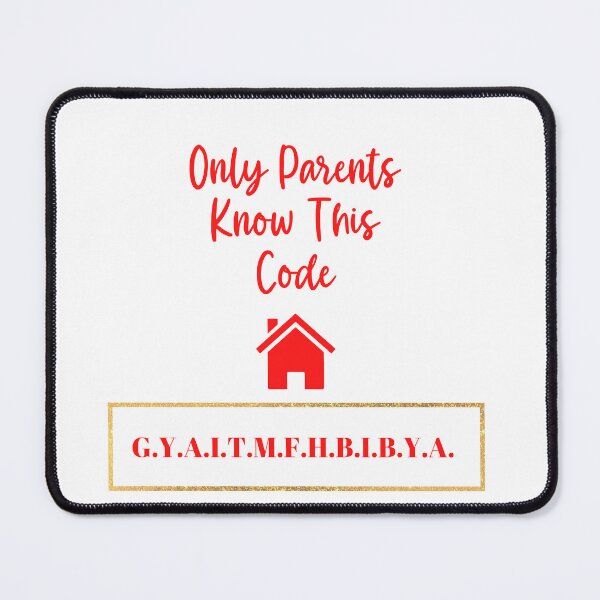 Item preview, Here Is A Code That Only Parents Will Know designed and sold by Marvett-World.