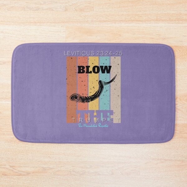 Item preview, Blow the Trumpet - Leviticus 23:24-25 - Lavender designed and sold by TheReporter1.
