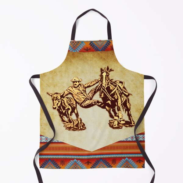 Item preview, Western Rodeo Bulldogger - Steer Wrestling Pattern designed and sold by handsoftime2020.