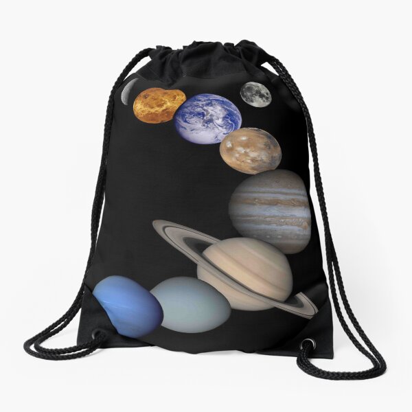Planets Drawstring Bag