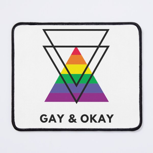 Item preview, Gay & Okay - Large | White designed and sold by abroadDesigns.