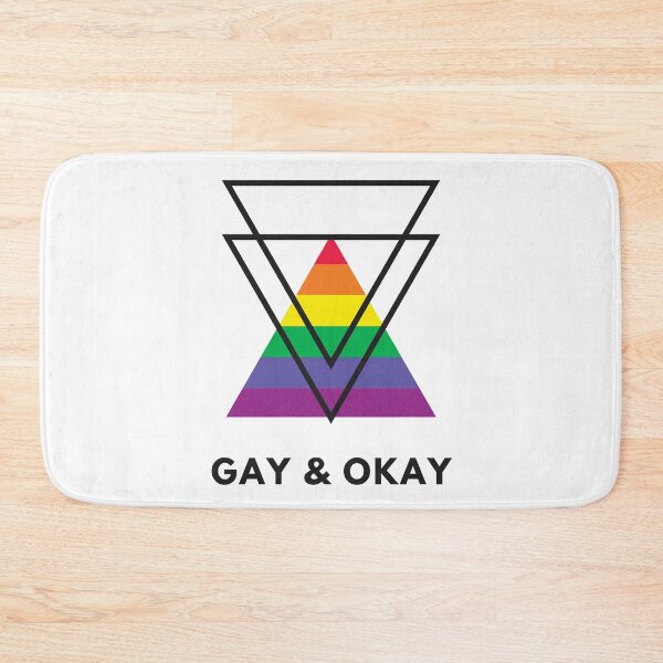 Item preview, Gay & Okay - Large | White designed and sold by abroadDesigns.