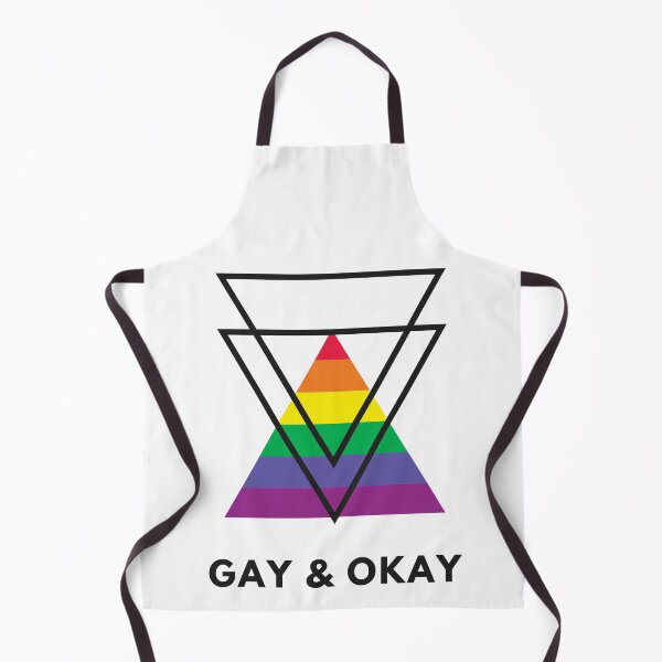 Artikelvorschau, Gay & Okay - groß | weiß entworfen und verkauft von abroadDesigns.
