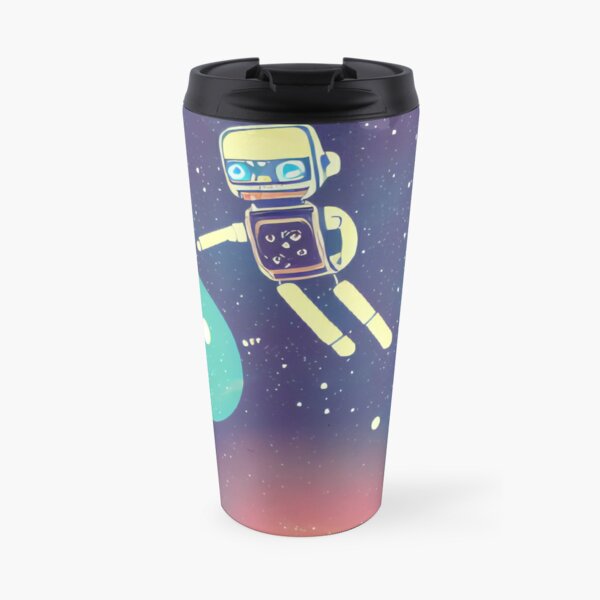 Zoom! Robot Space Quest Travel Coffee Mug