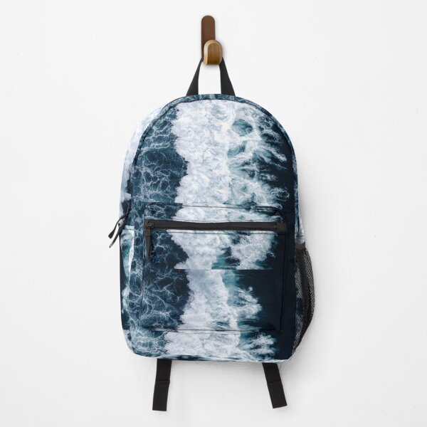 Item preview, Sea Waves white froth deep blue - Ocean Posters designed and sold by DRK7DSGN.