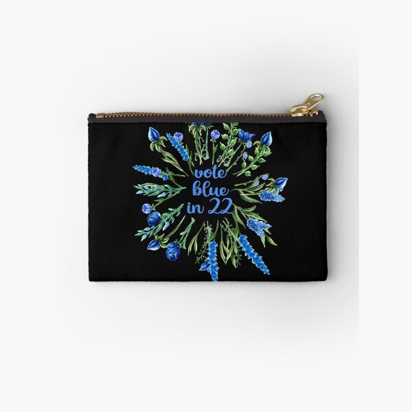 Item preview,  Blue Flowers VOTE BLUE IN 22  VOTE DEMOCRAT Nov 8 2O22 designed and sold by LoveAndDefiance.