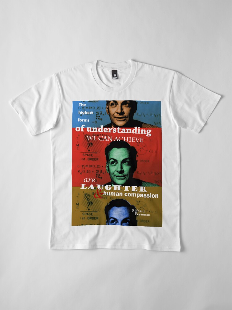 Alternate view of Richard Feynman 2 Premium T-Shirt