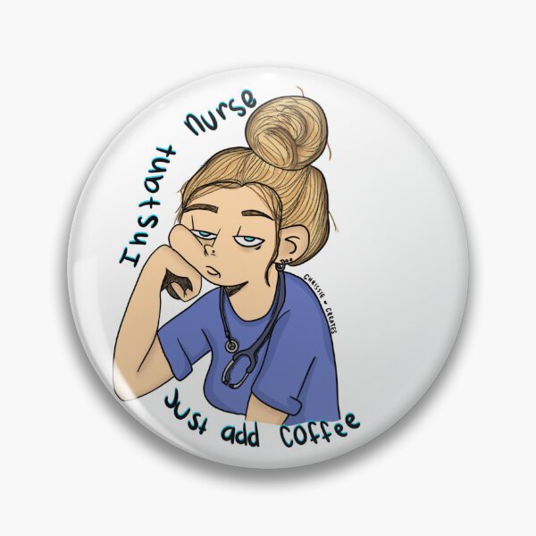 Item preview, Instant Nurse.. Just Add Coffee designed and sold by ChrissieCreates.