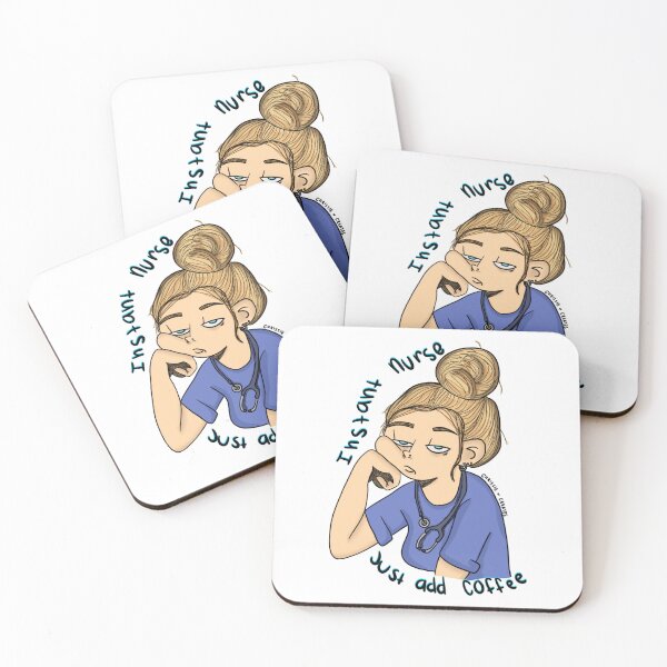 Item preview, Instant Nurse.. Just Add Coffee designed and sold by ChrissieCreates.
