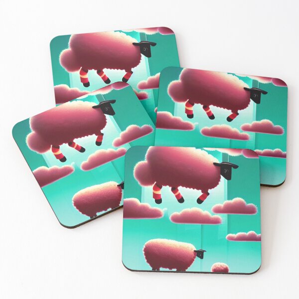 Item preview, Flying Sheep Clouds designed and sold by Intar.